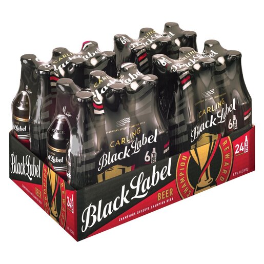 Carling Black Label per Tray (24 x330ml) Only