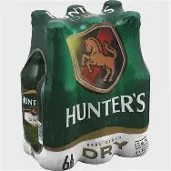 Hunters Dry Cider Bottles 6 Pack 330ml