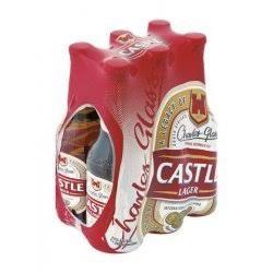 Castle Lager Bottle 6 pack